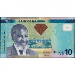 Namibie - Pick 11a - 10 dollars - Série A - 2012 - Etat : NEUF