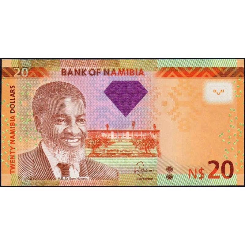 Namibie - Pick 12a - 20 dollars - Série H - 2011 - Etat : NEUF