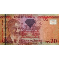 Namibie - Pick 12a - 20 dollars - Série H - 2011 - Etat : NEUF