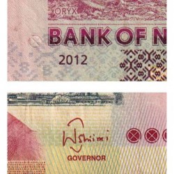 Namibie - Pick 14a - 100 dollars - Série K - 2012 - Etat : TB+