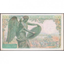 F 27-01 - 15/05/1942 - 100 francs - Descartes - Série F.4 - Etat : SUP+