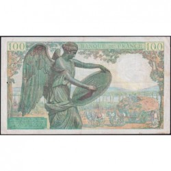F 27-01 - 15/05/1942 - 100 francs - Descartes - Série Q.8 - Etat : TTB