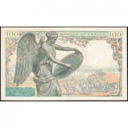 F 27-06 - 20/07/1944 - 100 francs - Descartes - Série R.104 - Etat : SPL+