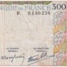 F 29-01 - 06/10/1938 - 300 francs - Série F - Etat : TB+