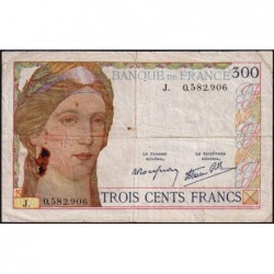 F 29-01 - 06/10/1938 - 300 francs - Série J - Etat : TB-