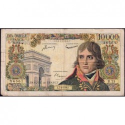 F 51-03 - 07/06/1956 - 10000 francs - Bonaparte - Série B.23 - Etat : TB