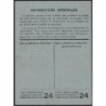 Coupon achat chaussures - Réf : 24 - Type 8c - 1947 - Thoiry (01) - Etat : TTB+