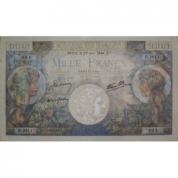F 39-09 - 29/06/1944 - 1000 francs - Commerce - Série B.2611 - Etat : TTB