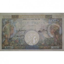F 39-11 - 13/07/1944 - 1000 francs - Commerce - Série D.4045 - Etat : SUP