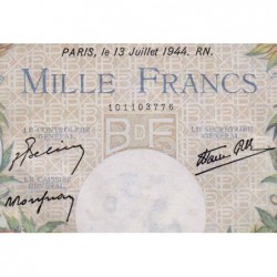 F 39-11 - 13/07/1944 - 1000 francs - Commerce - Série D.4045 - Etat : SUP-