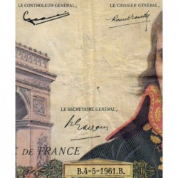 F 59-11 - 04/05/1961 - 100 nouv. francs - Bonaparte - Série M.116 - Etat : TTB+