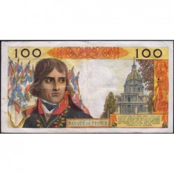 F 59-13 - 01/02/1962 - 100 nouv. francs - Bonaparte - Série O.142 - Etat : TTB+