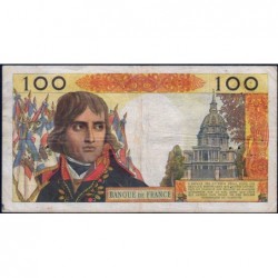 F 59-13 - 01/02/1962 - 100 nouv. francs - Bonaparte - Série C.143 - Etat : TB+