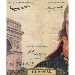 F 59-13 - 01/02/1962 - 100 nouv. francs - Bonaparte - Série C.143 - Etat : TB+