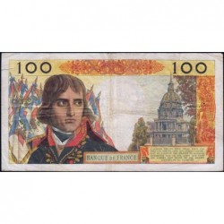 F 59-20 - 07/03/1963 - 100 nouv. francs - Bonaparte - Série W.227 - Remplacement - Etat : TB+