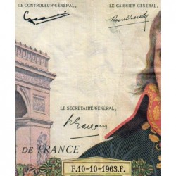 F 59-23 - 10/10/1963 - 100 nouv. francs - Bonaparte - Série N.264 - Etat : TTB+