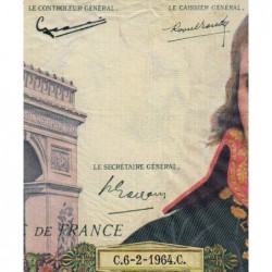 F 59-25 - 06/02/1964 - 100 nouv. francs - Bonaparte - Série S.285 - Etat : TTB