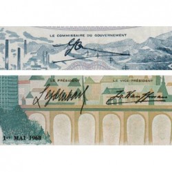 Luxembourg - Pick 14 - 100 francs - Série H - 01/05/1968 - Etat : SUP