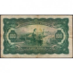 Luxembourg - Pick 39 - 100 francs - Série A - 1934 - Etat : TB