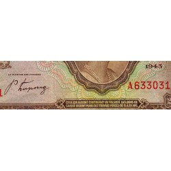 Luxembourg - Pick 42a - 20 francs - Série A - 1943 - Etat : TB+
