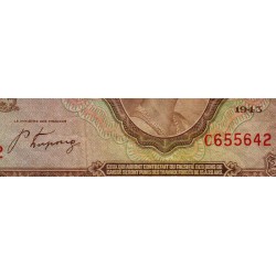 Luxembourg - Pick 42a - 20 francs - Série C - 1943 - Etat : TB+