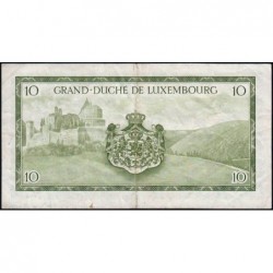 Luxembourg - Pick 48a_3 - 10 francs - Série J - 1964 - Etat : SUP