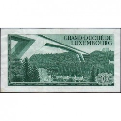 Luxembourg - Pick 53a - 10 francs - Série A - 20/03/1967 - Etat : TTB